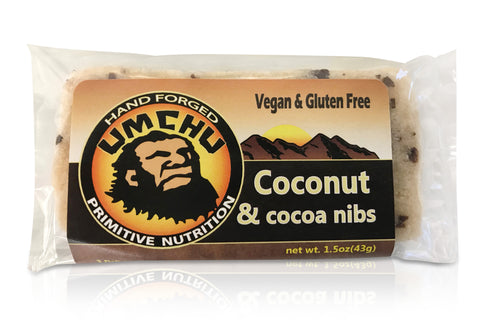 Coconut & Cocoa Nibs (box of 12)